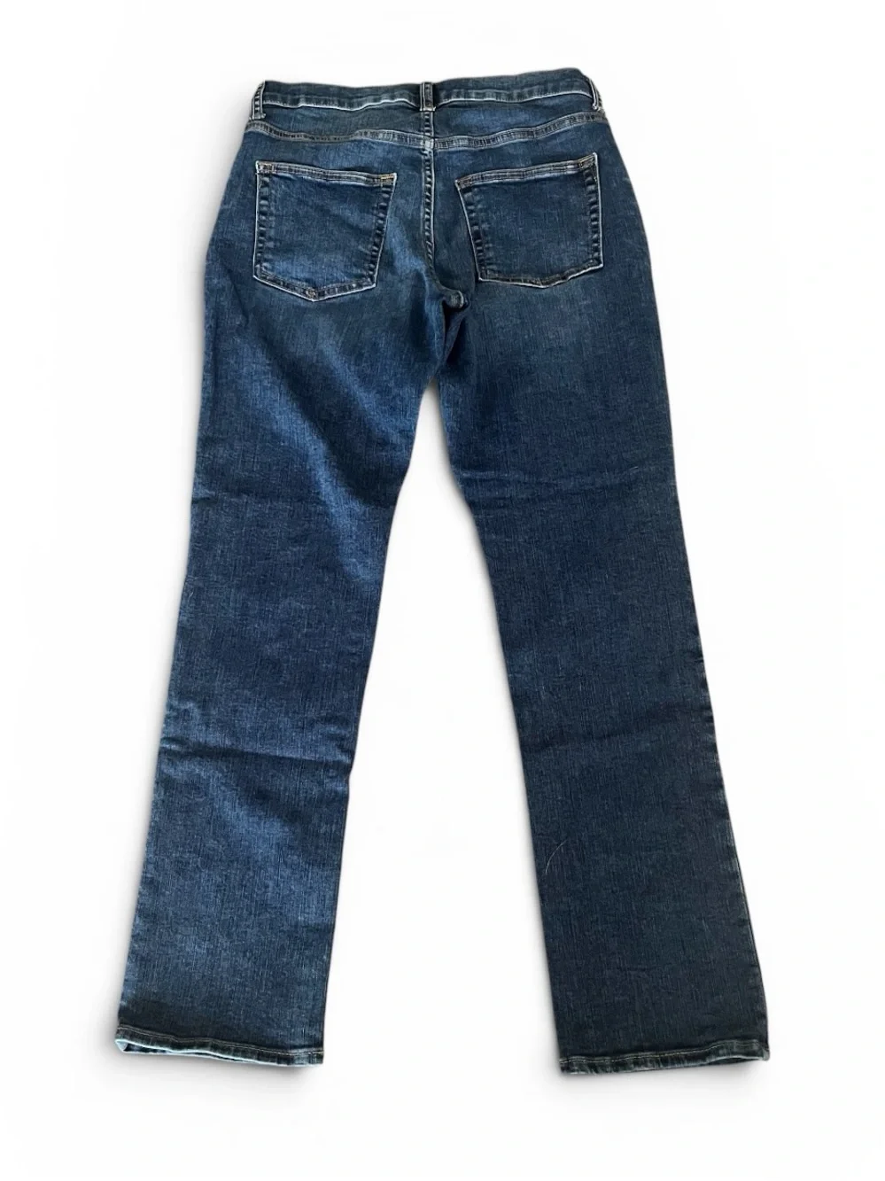 Gap Boys Stretch Athletic Taper Jeans Size 14 Regular Dark Wash Blue Denim